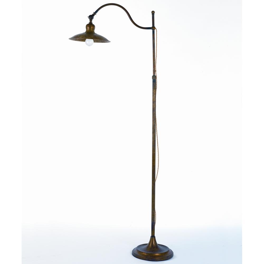 imas antikovana patina mosazna stojata lampa pracovna izba obyvacka mediteran patinovana mosazna lampa provans toskana florencia.jpg